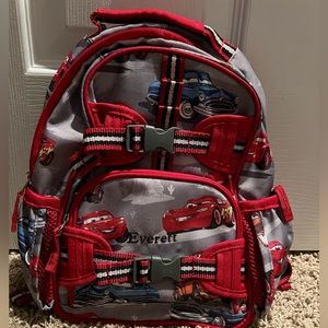 Pottery barn backpack *mini* size. Name- Everett. EUC. Disney cars themed.